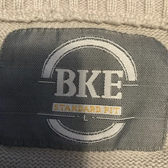 👚(bundle 4 items w/👚for $16) Gray zip up sweater by BKE - Picture 9 of 11